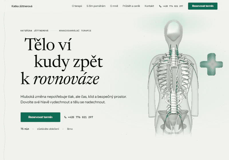 Web Kateřina Jüttnerová